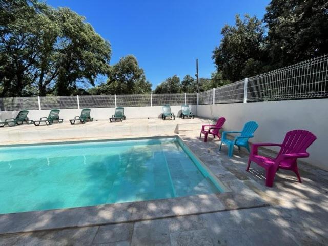 Domaine Du Berange Hotel Saint-Genies-des-Mourgues Bagian luar foto